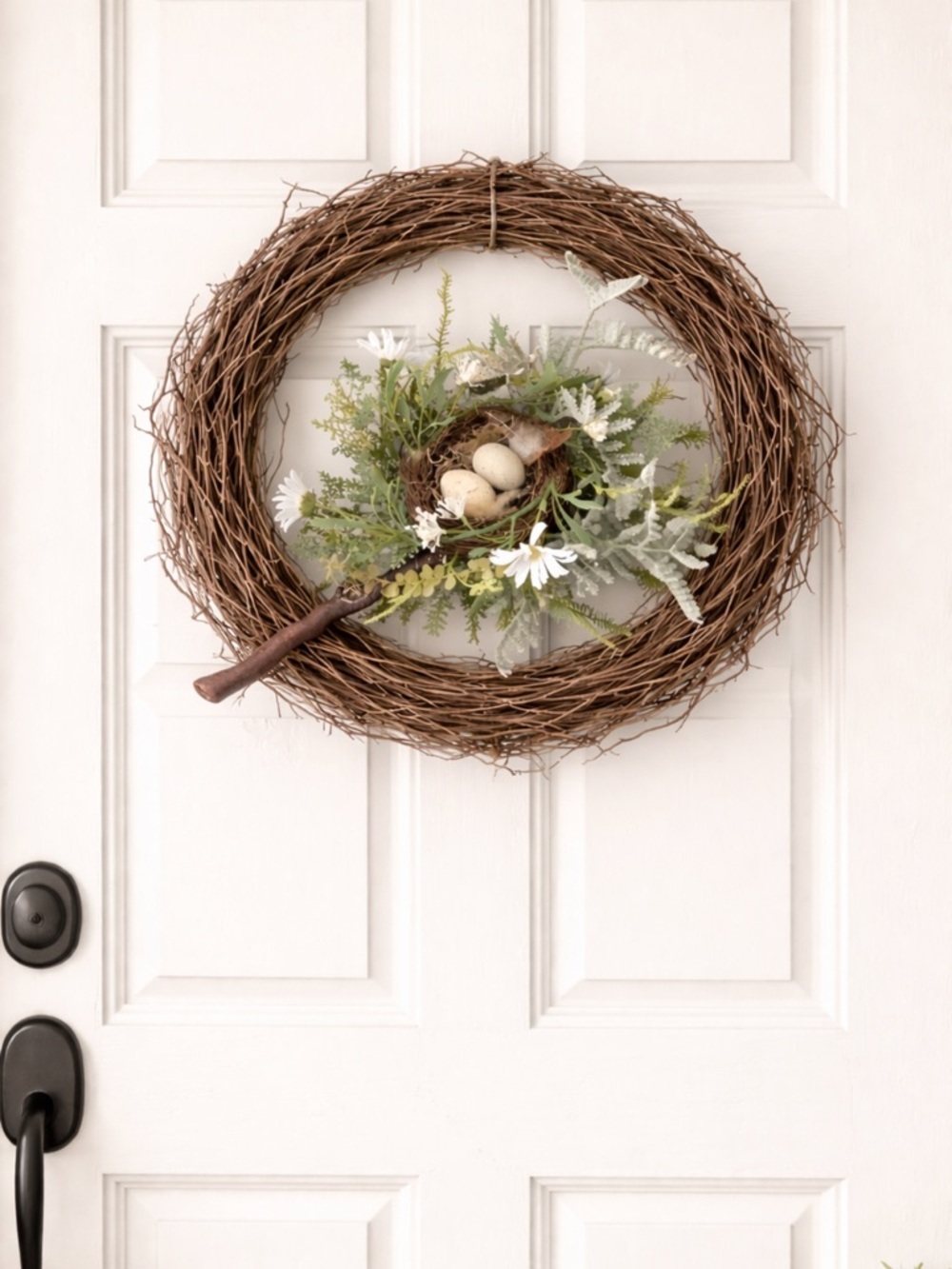Vintage Birds Nest Branch Floral Arrangement